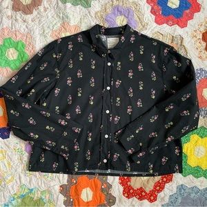 For Days Organic Cotton Crop Button Up